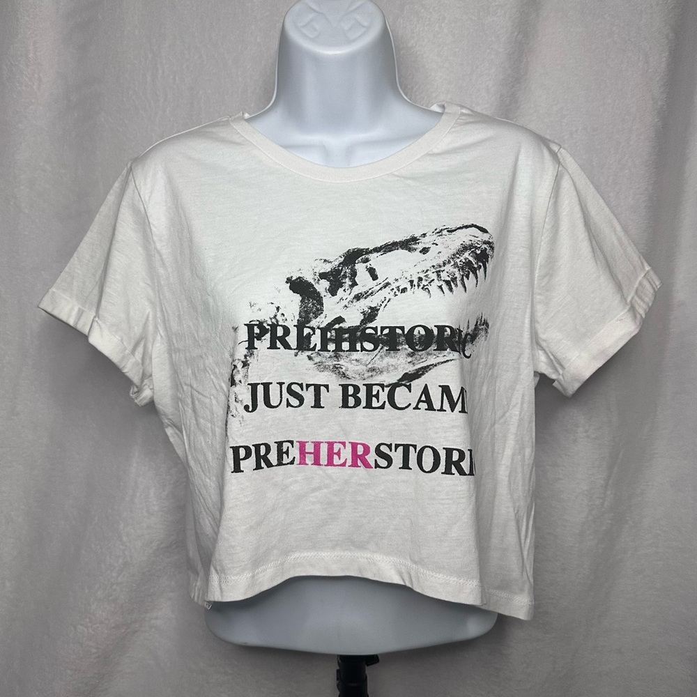 Jurassic World Cropped Tee